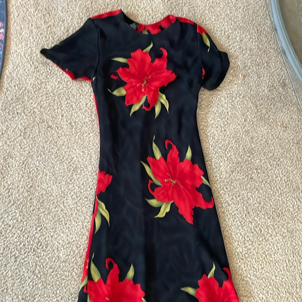 Vintage floral dress